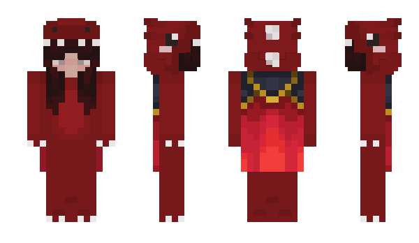 Minecraft skin FireAngell