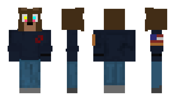 Minecraft скин по нику Estroogen