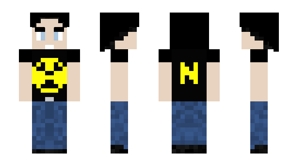 Minecraft skin FieryNuke