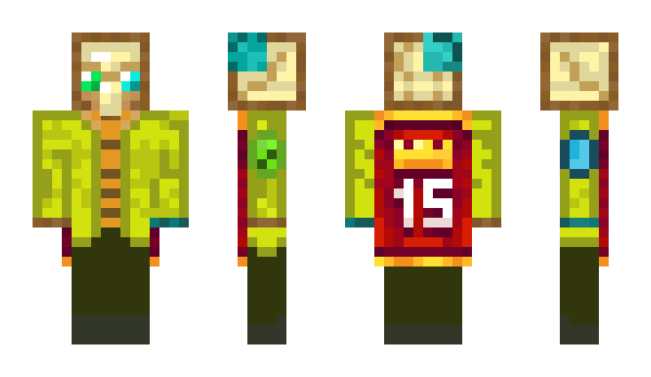 Minecraft skin Friendlytotem