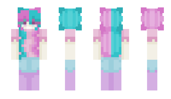 Minecraft skin UnderTaleFan95