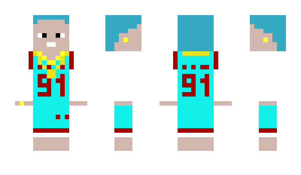 Minecraft skin BlessdElBendito
