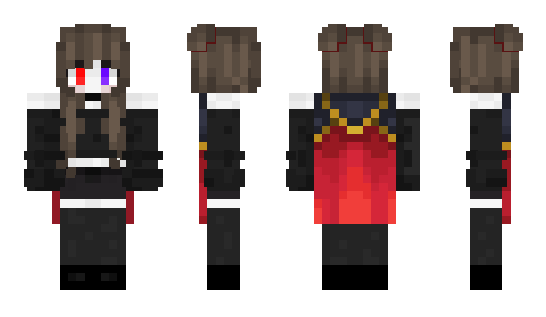 Minecraft skin CorruptedFox_