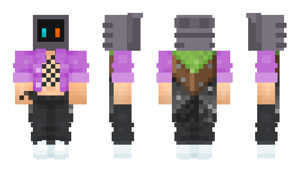 Minecraft skin Magiya