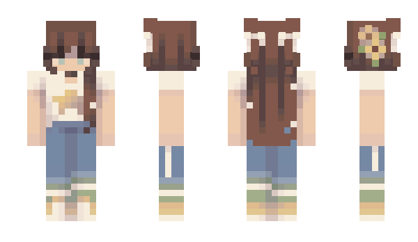 Minecraft skin TeresaaaMarieee