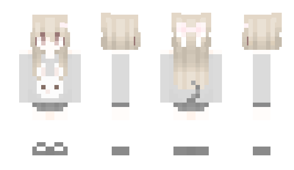 Minecraft skin huhmahiru