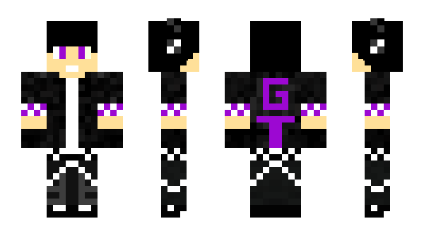 Minecraft skin SKELLOWTONS77