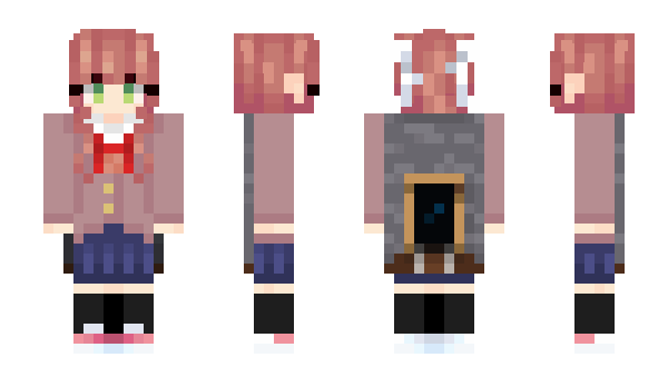 Minecraft skin 8bluefish