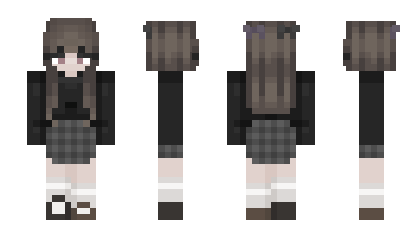 Minecraft skin Pabita