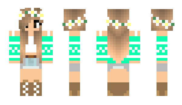 Minecraft skin YlvieF