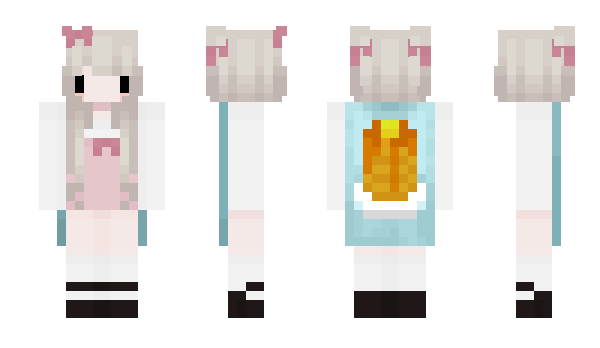 Minecraft скин по нику loveebeaa