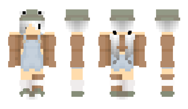 Minecraft skin Glitterlovesyou