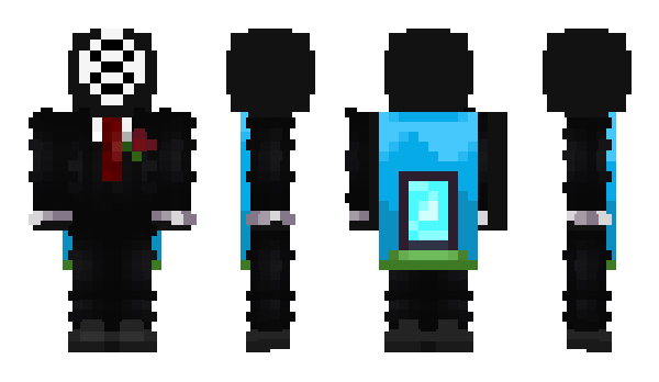 Minecraft skin Eightballpool