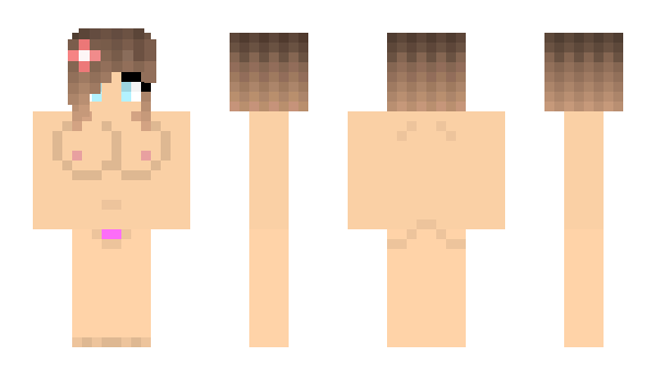 Minecraft skin SkinnyWeeniss