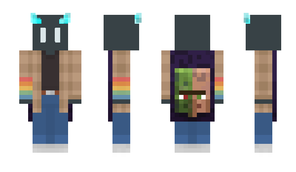Minecraft skin Frostled