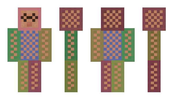 Minecraft скін по ніку ALEXHEAD