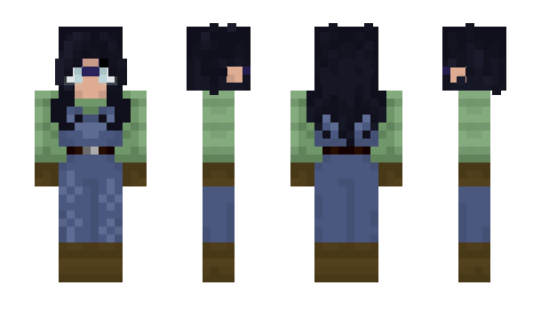 Minecraft скин по нику Cawing_Crow