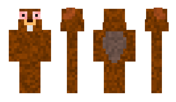 Minecraft skin Bovber