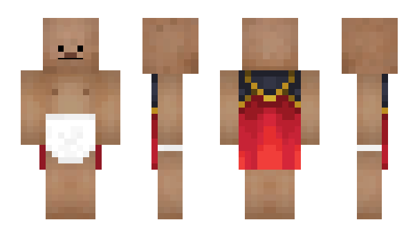 Minecraft skin Ness____