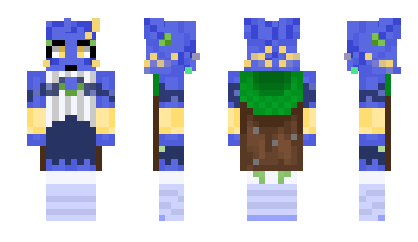 Minecraft скин по нику ZulmiGamerStarr