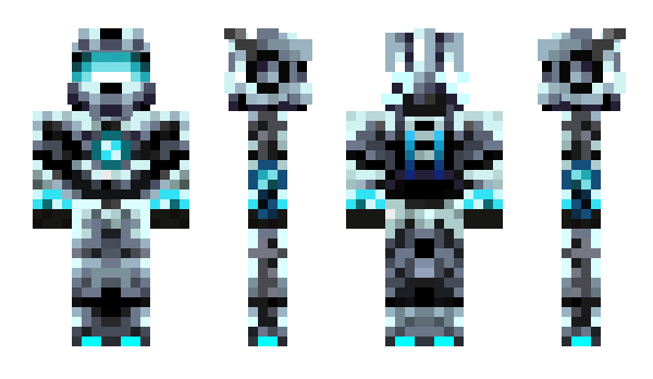 Minecraft скин по нику Technofighter