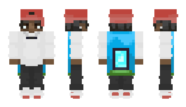 Minecraft skin RagedTheSlumpGod