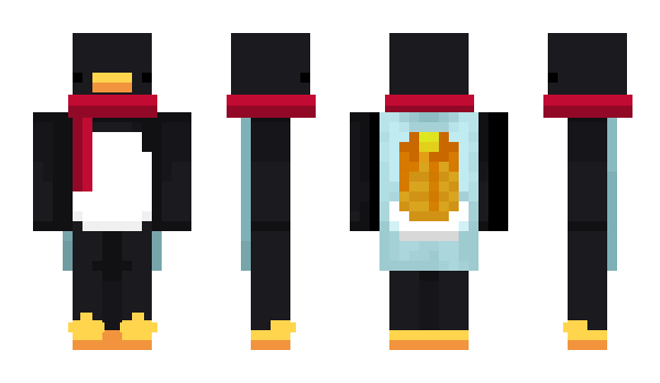 Minecraft скин по нику PinguimDeus
