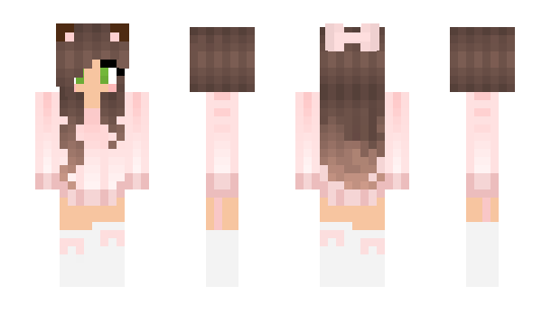 Minecraft skin PinkSiline