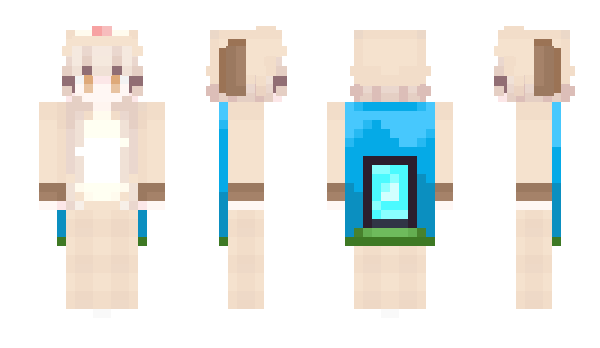 Minecraft скин по нику Hellqluaa