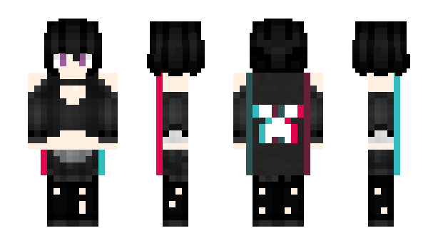 Minecraft скин по нику Nox_Yoru