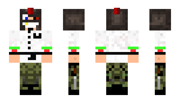 Minecraft skin xFoR_TxFz