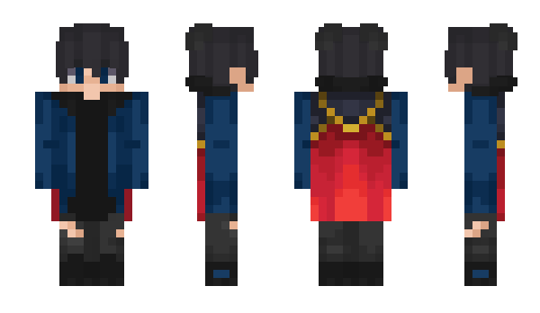 Minecraft skin HAHO_LEGEND