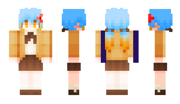 Minecraft skin D_KAN