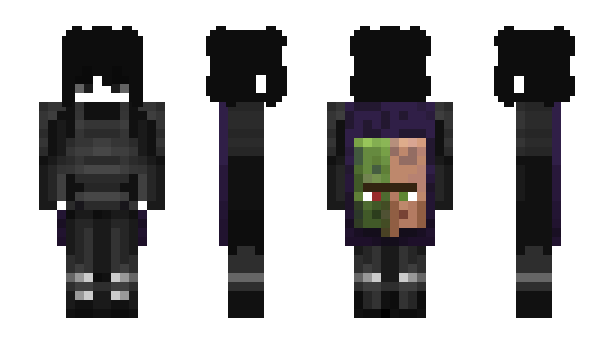 Minecraft skin Ayakuro