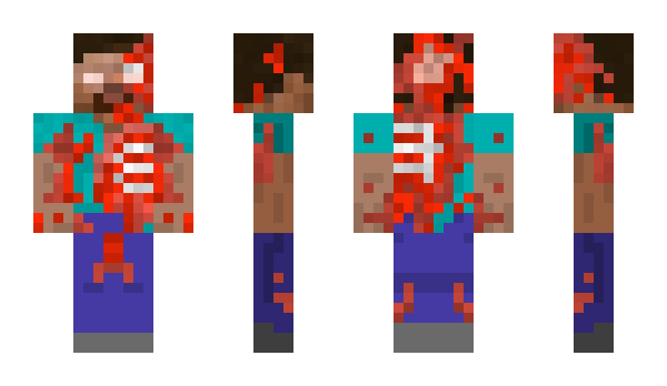 Minecraft skin Corpse