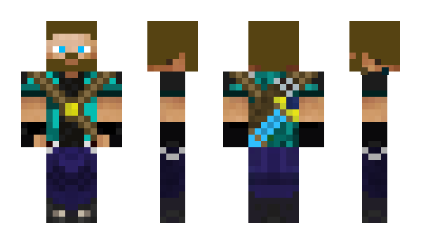 Minecraft skin Turbid