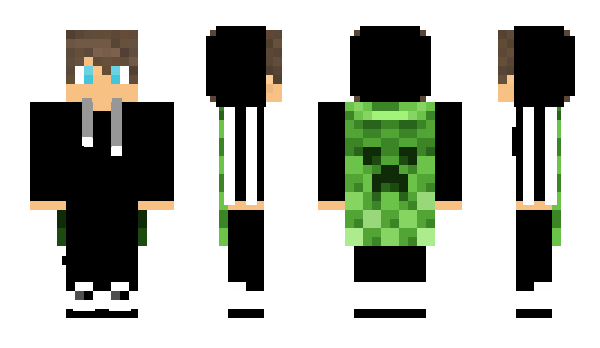 Minecraft skin Korshavn