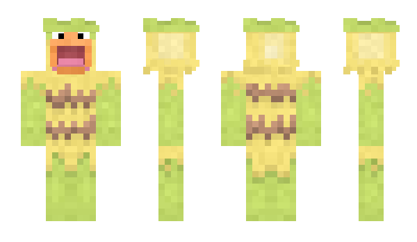 Minecraft skin Ludicolo