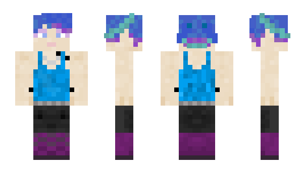 Minecraft skin Pandadora