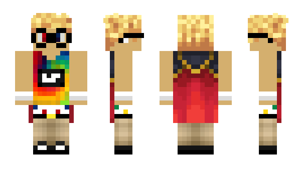 Minecraft skin GoldPlayer