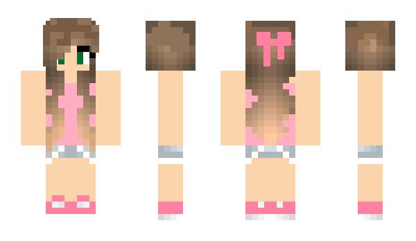 Minecraft skin PinkMask