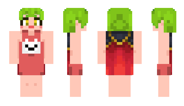 Minecraft skin RoyaGege