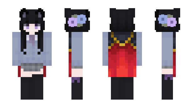 Minecraft скин по нику LostInTheDreams