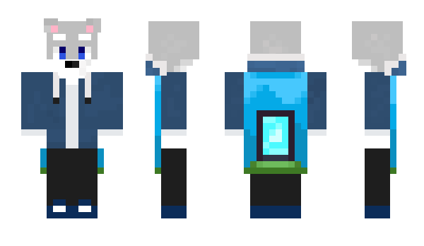 Minecraft skin HanTiOwO
