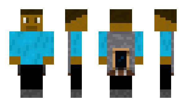 Minecraft skin EchoJS