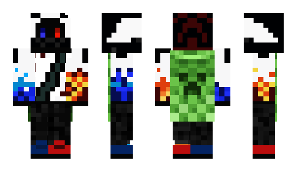 Minecraft скін по ніку NINJAblanco