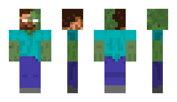 Minecraft skin Schragi