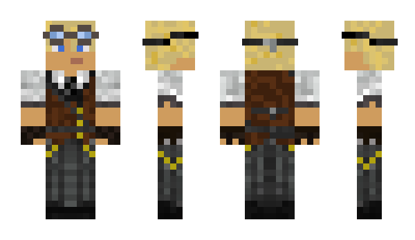 Minecraft skin hpynrd