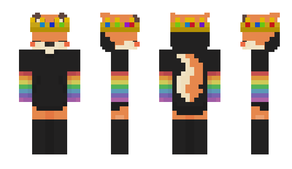 Minecraft skin KalixFoz