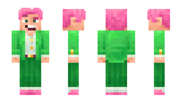 Minecraft skin Pinkblin
